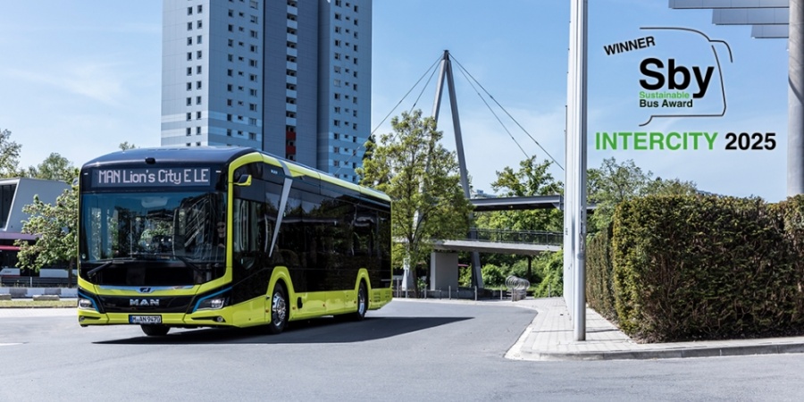 MAN Lion'ın City 12 E LE 2025 Yılının Sürdürülebilir Otobüsü”