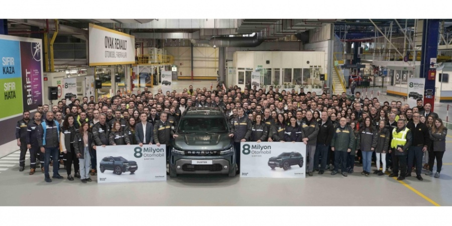 Oyak Renault 8 milyonuncu araç üretimini kutladı