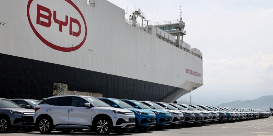 BYD’nin Dev Araç Gemisi “BYD CHANGZHOU” Ülkemizde