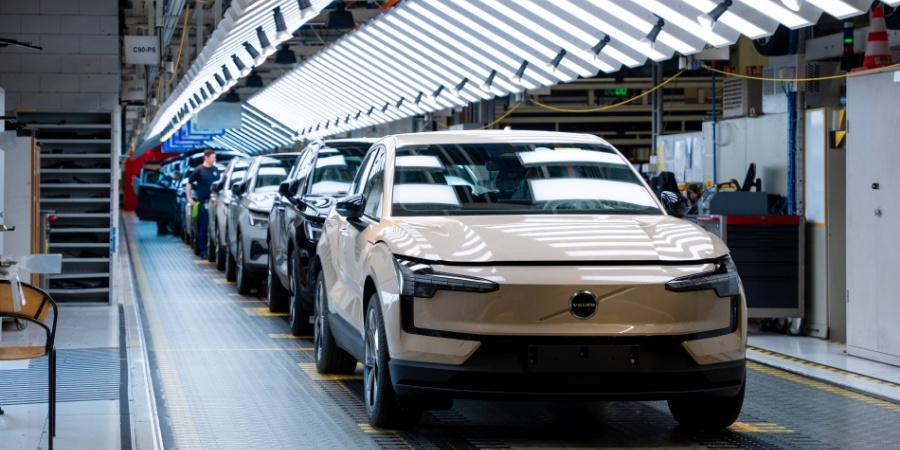 Volvo Cars, EX30 modelinin üretimine Avrupa'da başladı