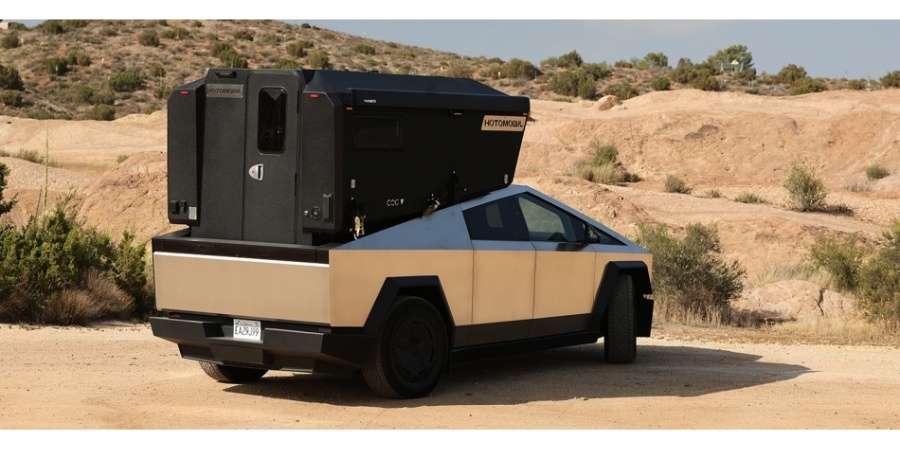 Hotomobil Tesla Cybertruck'ın Cyberglad modelinin lansmanı Almanya'da