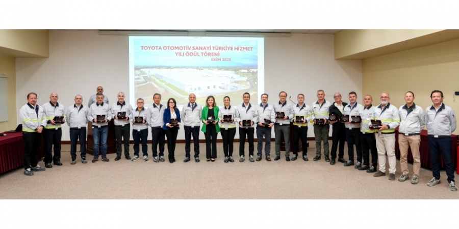 Toyota Türkiye 388 çalışanına ‘Hizmet Yılı’ ödülü