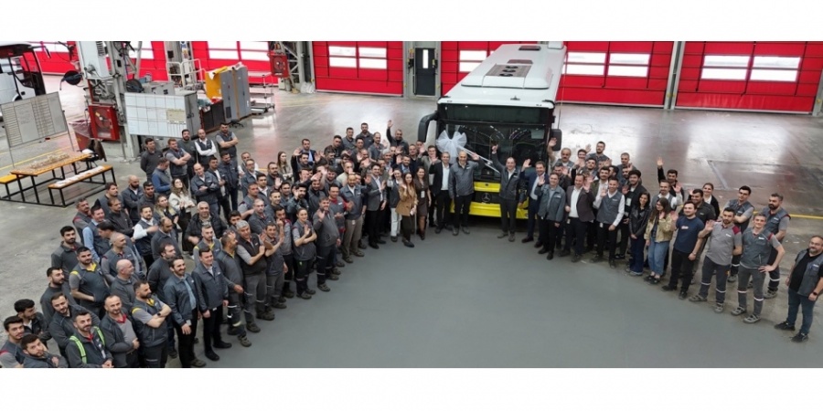Otokar Üretimi İlk Mercedes-Benz Conecto Otobüs Banttan İndi