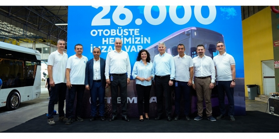 TEMSA’nın 26 Bininci Otobüsü Avenue Neo Banttan İndi