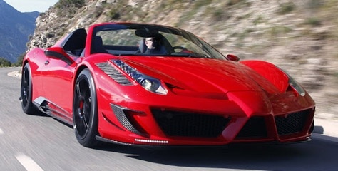  Ferrari 458 Spider'a Monaco Makyajı