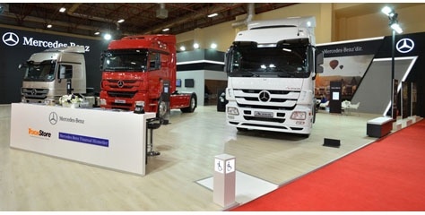 Mercedes-Benz çekicileri Logitrans Fuarı’nda