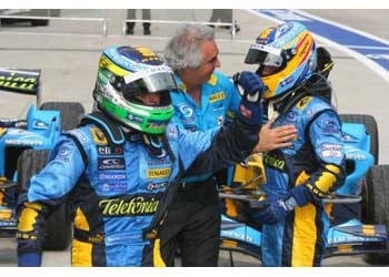 Malezya Grand Prix'sini Fisichella kazandı...