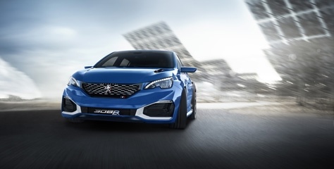 Peugeot 308 R Hybrid Supercar performanslı kompakt bir hatchback