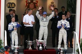Monaco GP'sinin galibi Raikkonen