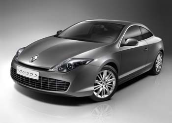 Şık ve akıcı stili ile Renault Laguna Coupe