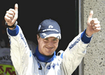 Williams'ın Alman pilotu Ralf Schumacher pole pozisyonunu elde etti
