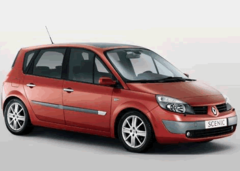 Renault Scenic II, üç farklı versiyonla piyasada