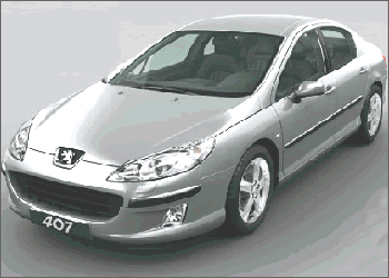 Peugeot 407 Türkiye yollarında...