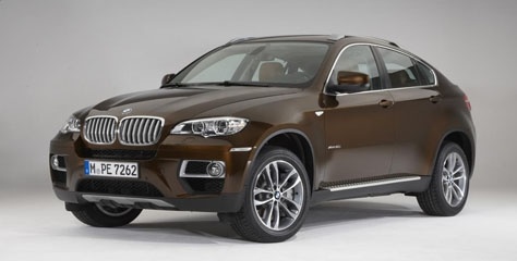 BMW X6 makyajlanan yeni yüzüyle...