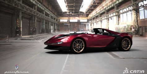 Ferrari’nin tasarımcısı Pininfarina yeni konsept otomobili seçti