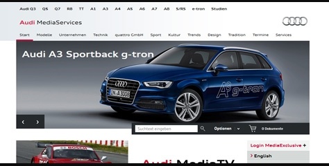 Audi MediaTV yayında