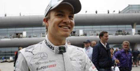 Çin'de zafer Rosberg'in