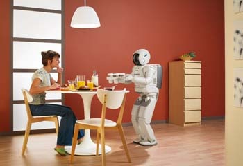 Asimo takım çalışmasında