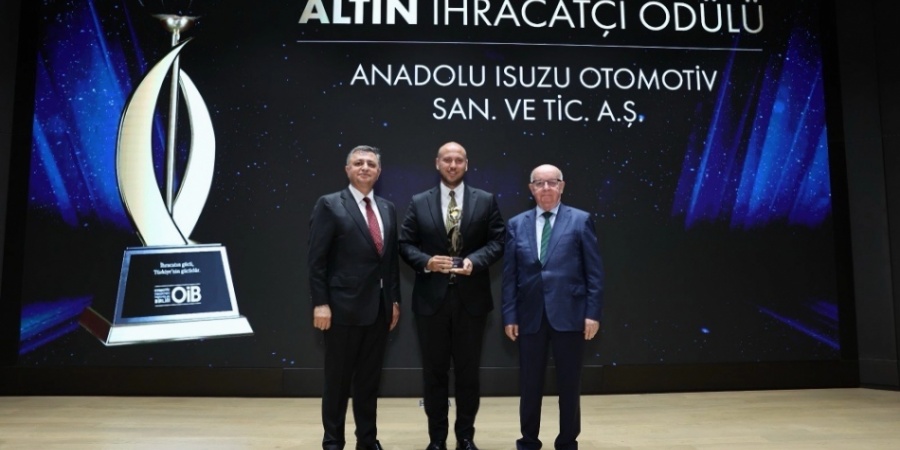 Anadolu Isuzu  “İhracat Başarı Ödülü”nün Sahibi