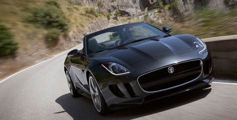 Jaguar'ın coupe modeli F-Type...