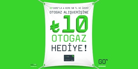 GO CARD’dan İpragaz Otogaz kampanyası 