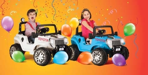 Haydi çocuklar 23 Nisan’da ilk Toyota’nızı test edin!..