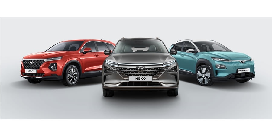 Hyundai’nin SUV çıkarması: NEXO, Santa Fe ve KONA Electric
