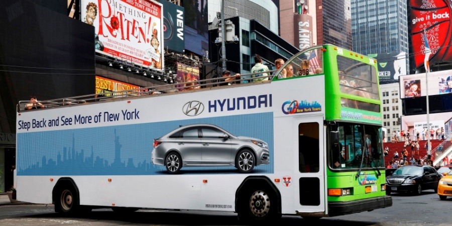 Hyundai’den ikonik şehirlere mobil sanat eserleri