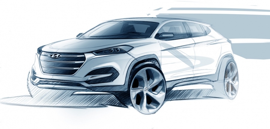 Cesur ve atletik Hyundai Tucson yüzünü gösterdi