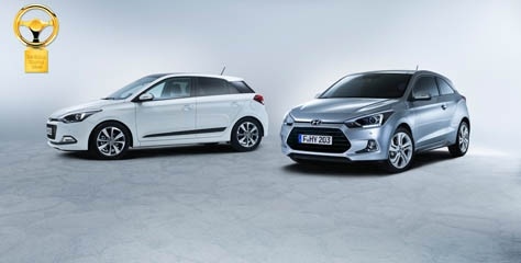 Hyundai i20, “Altın direksiyon 2015” ödülünü de kaptı