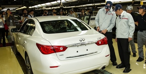 Infiniti Q50’nin üretimine başlandı