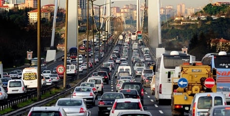 Dünyanın “En Rölantili” trafiğine sahip ilk 10 şehrinden biri...