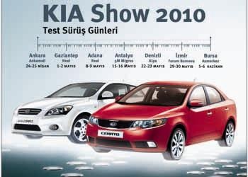 Kia Show 2010 başladı...