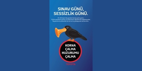 Toyota, Teog Sınav Günlerinde Trafikte “Sessizlik” Diyor