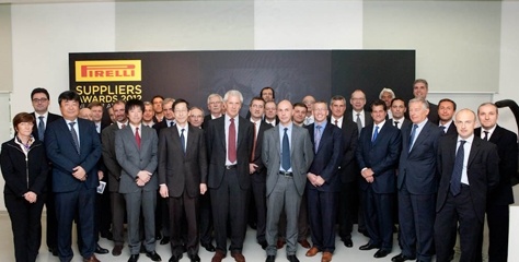 İşta Pirelli'nin 2011 yılı en iyi tedarikçileri