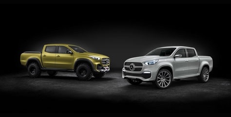 Mercedes-Benz Concept Pickup Stockholm’de tanıtıldı 