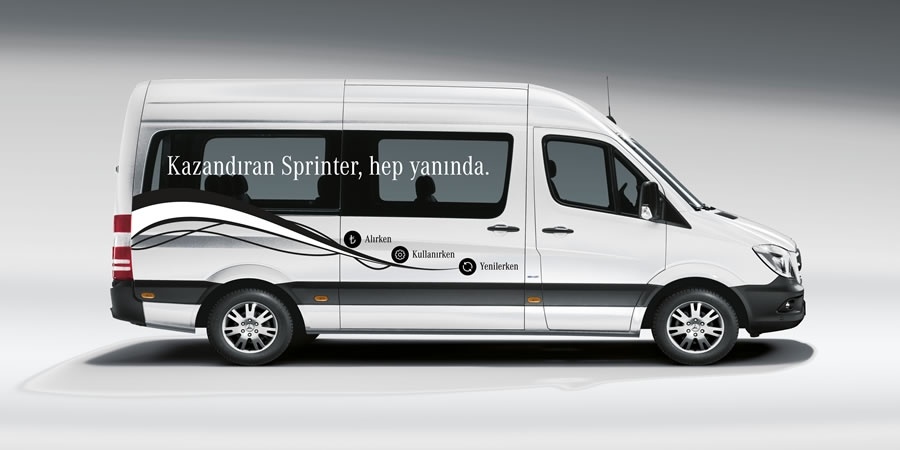 Mercedes-Benz Sprinter, 38 farklı şehri gezdi