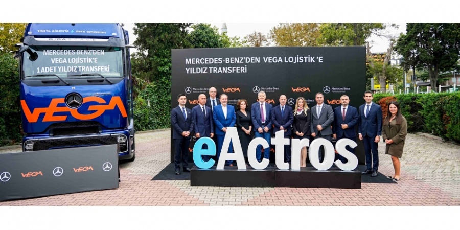 Mercedes-Benz Türk'ten, Vega Lojistik’e Mercedes-Benz eActros 600