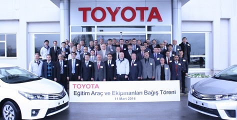 Toyota sosyal sorumluluk projeleriyle fark yaratmaya devam ediyor