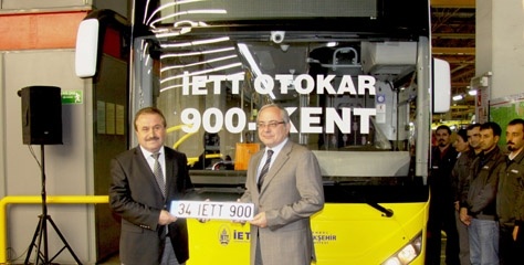 Otokar İETT’nin 900. aracını üretti