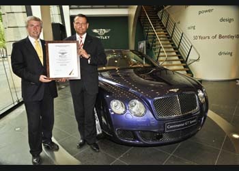 Geri dönüşümlü Bentley'ler geliyor