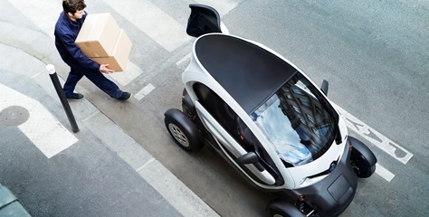 Ticari kullanıma yönelik bir Twizy!
