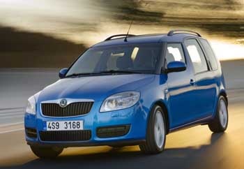 Skoda Roomster uçacak