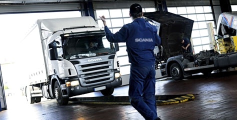 Scania servisleri ‘‘eski dostları‘‘ unutmuyor...