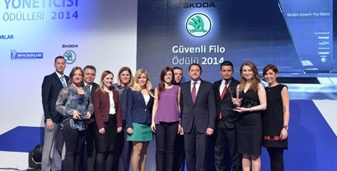 Skoda’nın sponsorluğundaki Güvenli Filo Ödülleri verildi