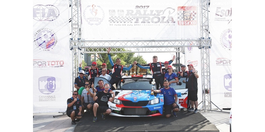 Skoda Fabia R5, Rally Troia’yı Başarıyla Tamamladı