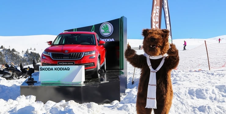 Skoda’nın SUV modeli Kodiaq, WhiteFest 2017’de Sergilendi