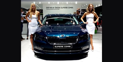 Skoda tutku yaratacak yenilikleriyle Frankfurt’taydı
