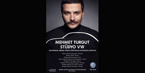 Volkswagen Mehmet Turgut Stüdyosunu kampüsüne getiriyor!