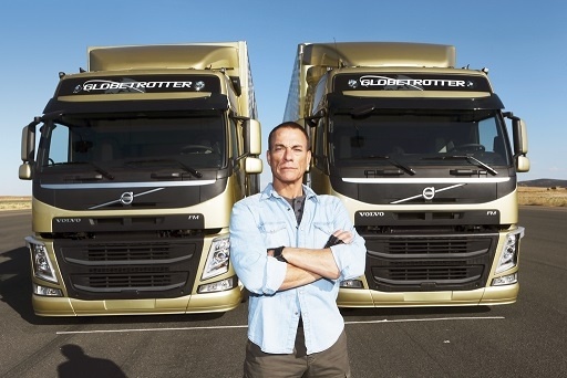 Van Damme, Volvo FM için kamera karşısına geçti